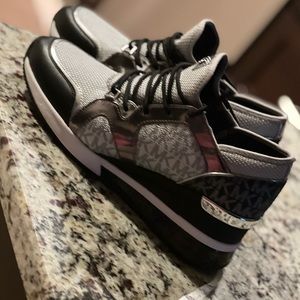 Michael Kors Tennis Shoe, Size 9.5. Only worn once.